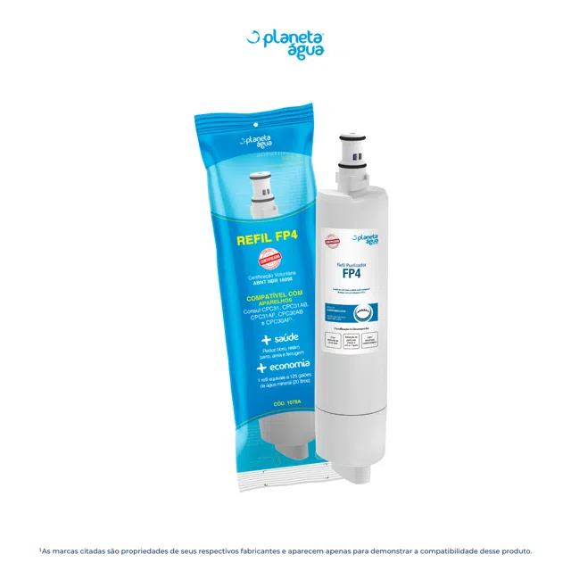 Refil Planeta Água FP4 — compatível Consul