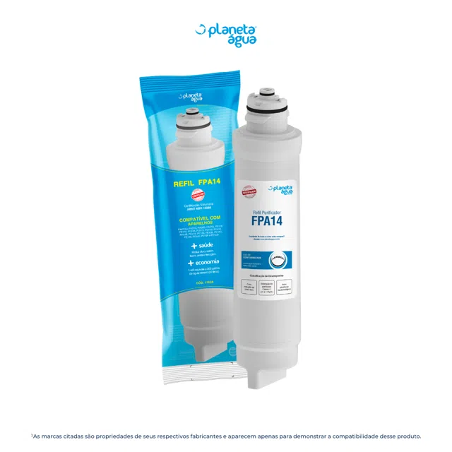 Refil Planeta Água FPA14 — compatível Electrolux